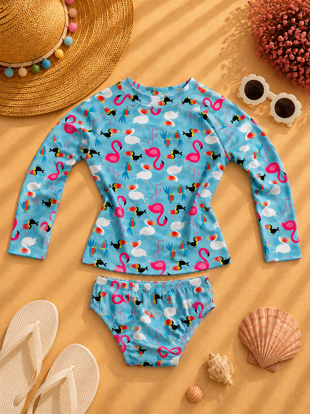 Conjunto Infantil Tropical