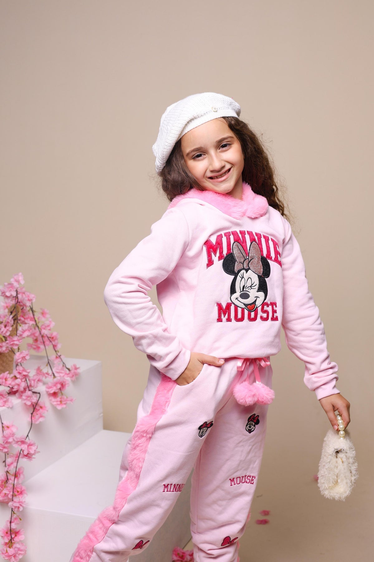 moletom Minnie rosa