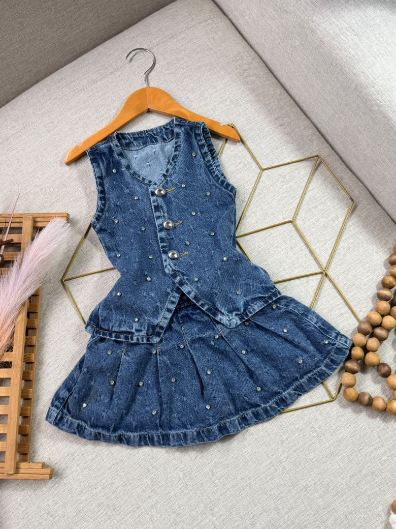 CONJUNTO CRISTAIS JEANS ✨