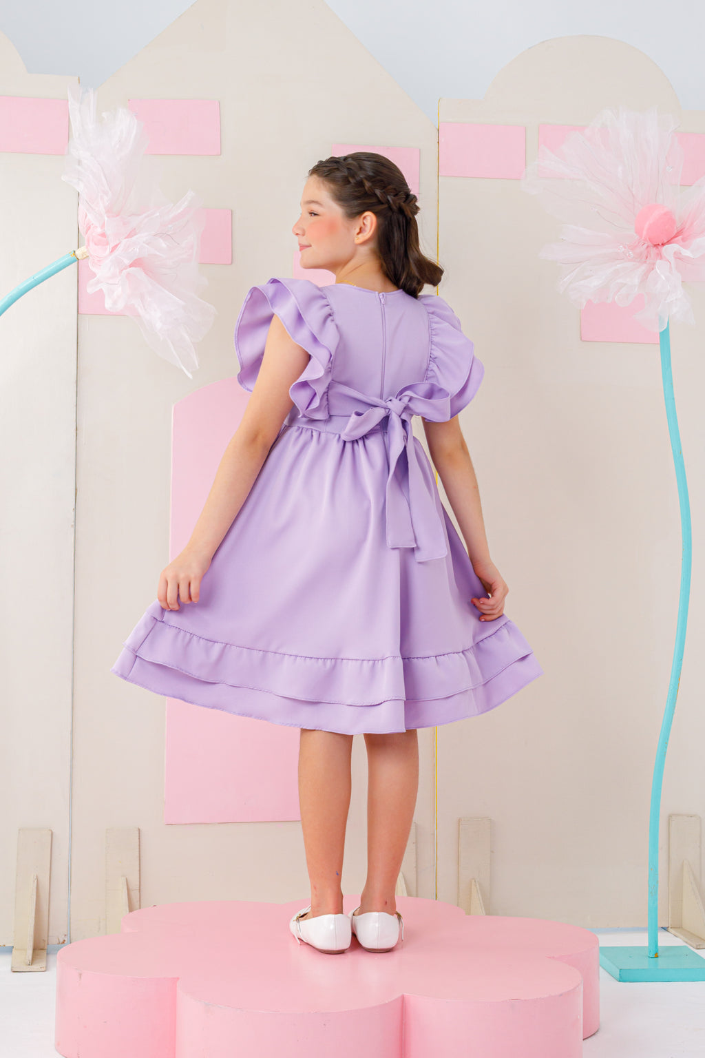 Vestido Jade Princesa lilas