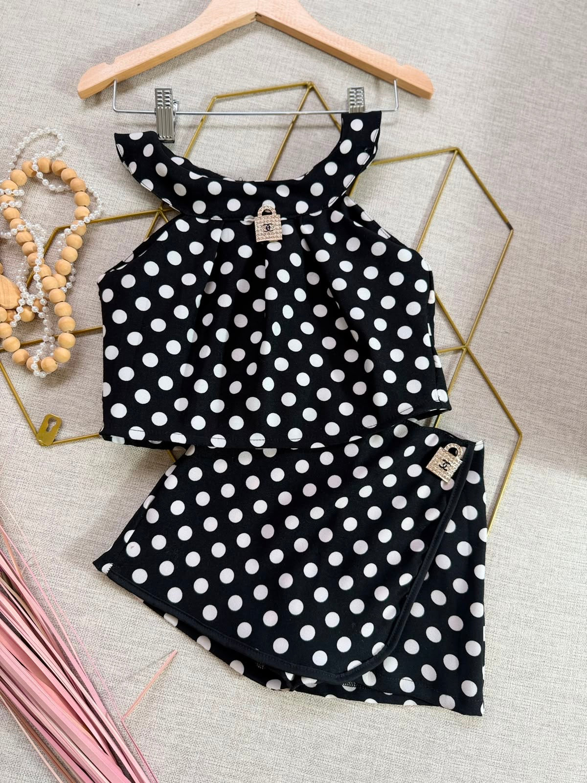 Conjunto Bolinhas Poá