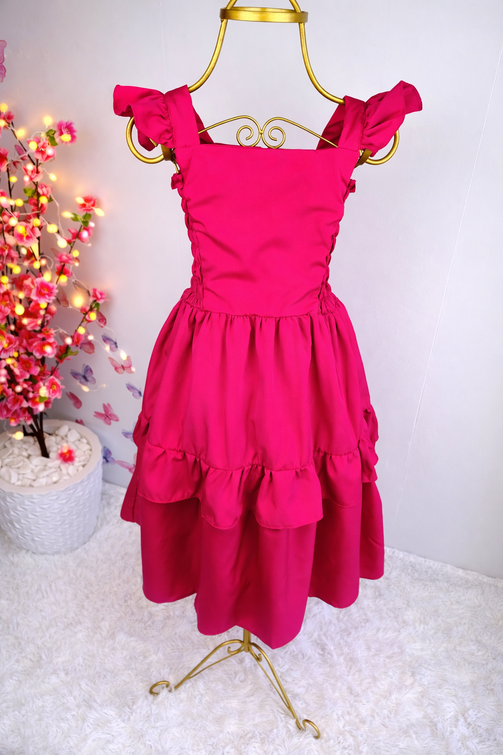 Vestido  babadinho ROSA