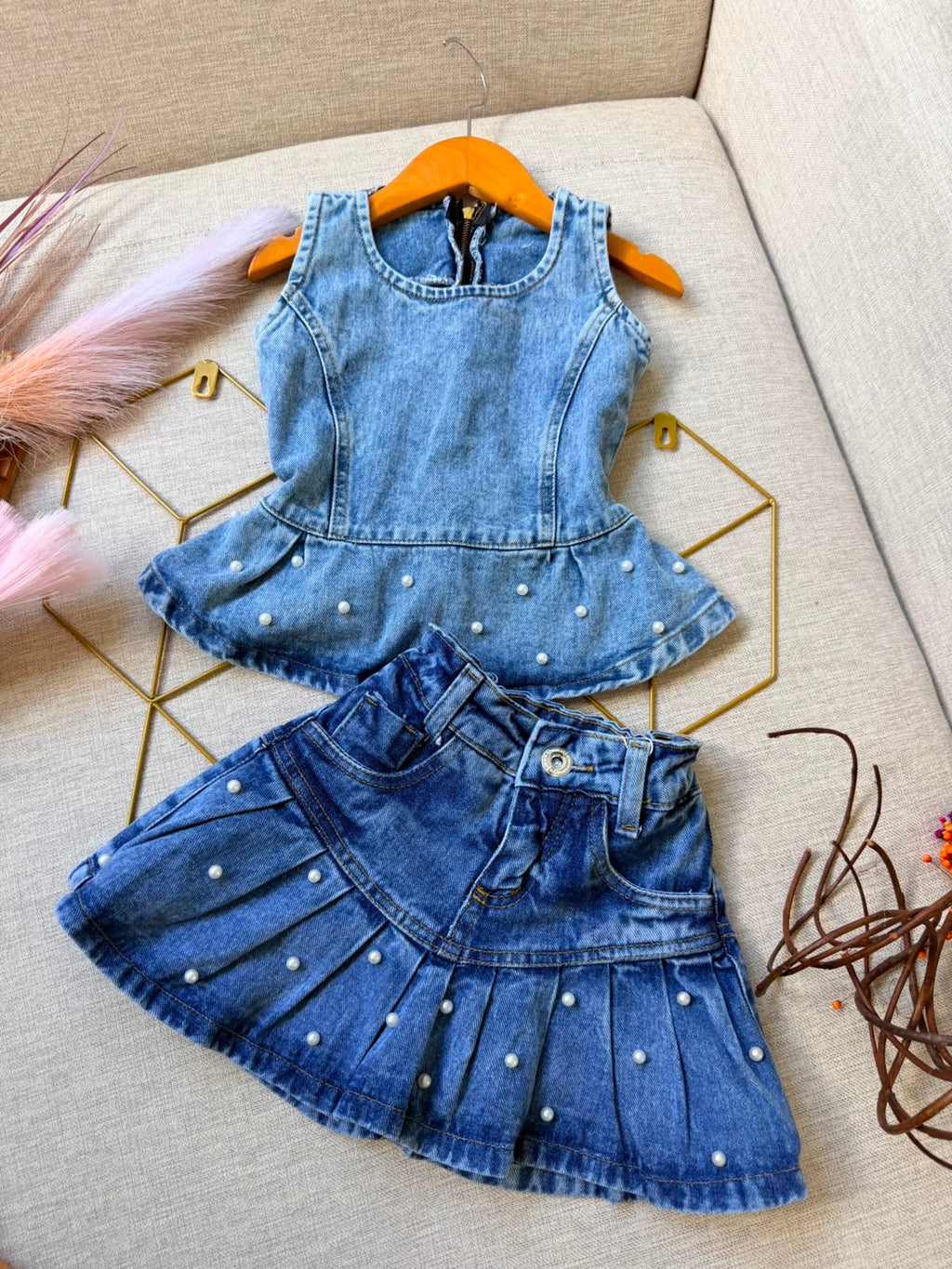 Conjunto pérola Jeans