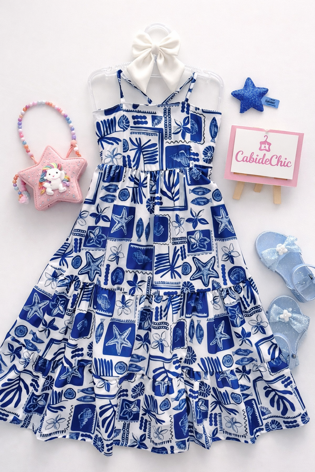 Vestido Gabriela azul
