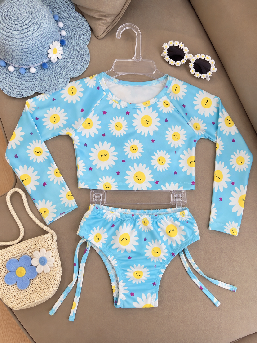 Biquíni manga longa UV 🌻