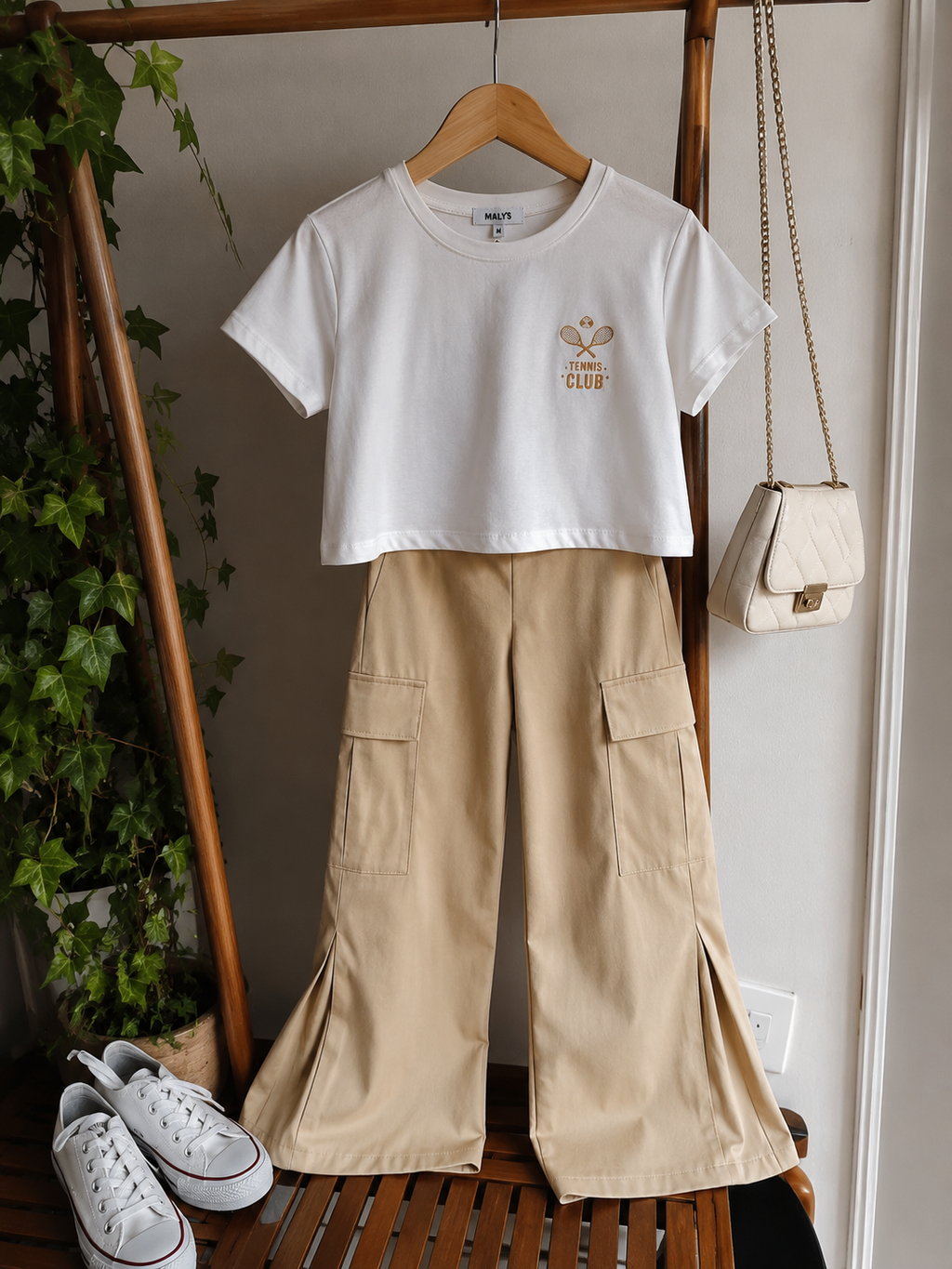 Conjunto Isadora bege