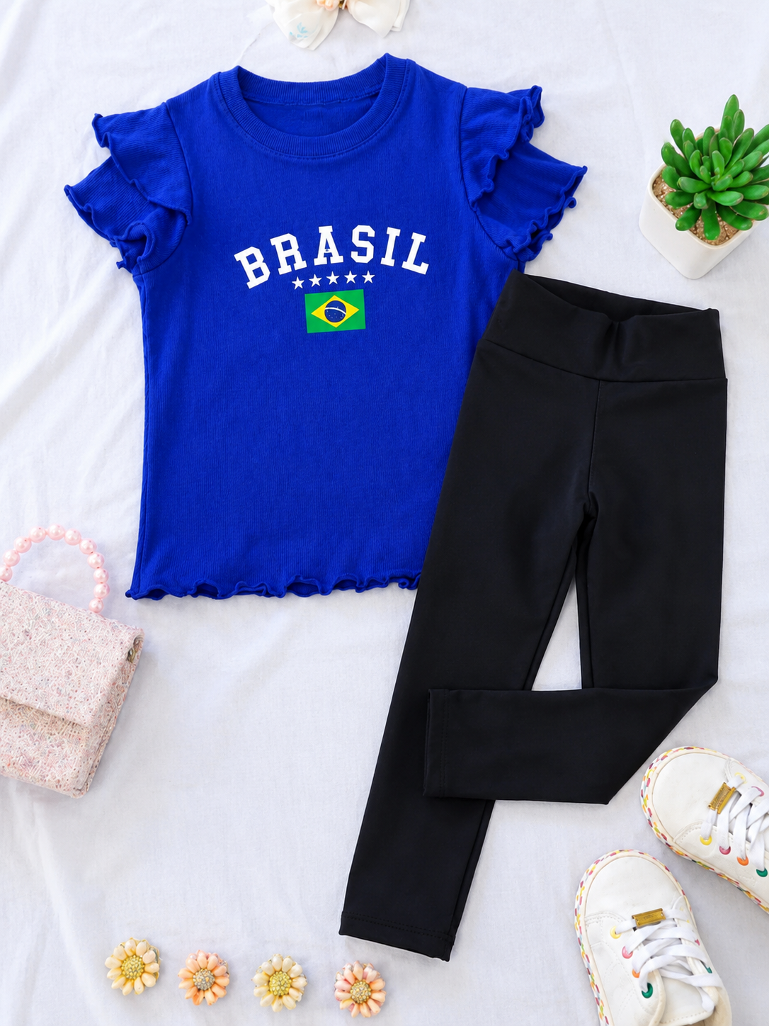 T-shirt + legging