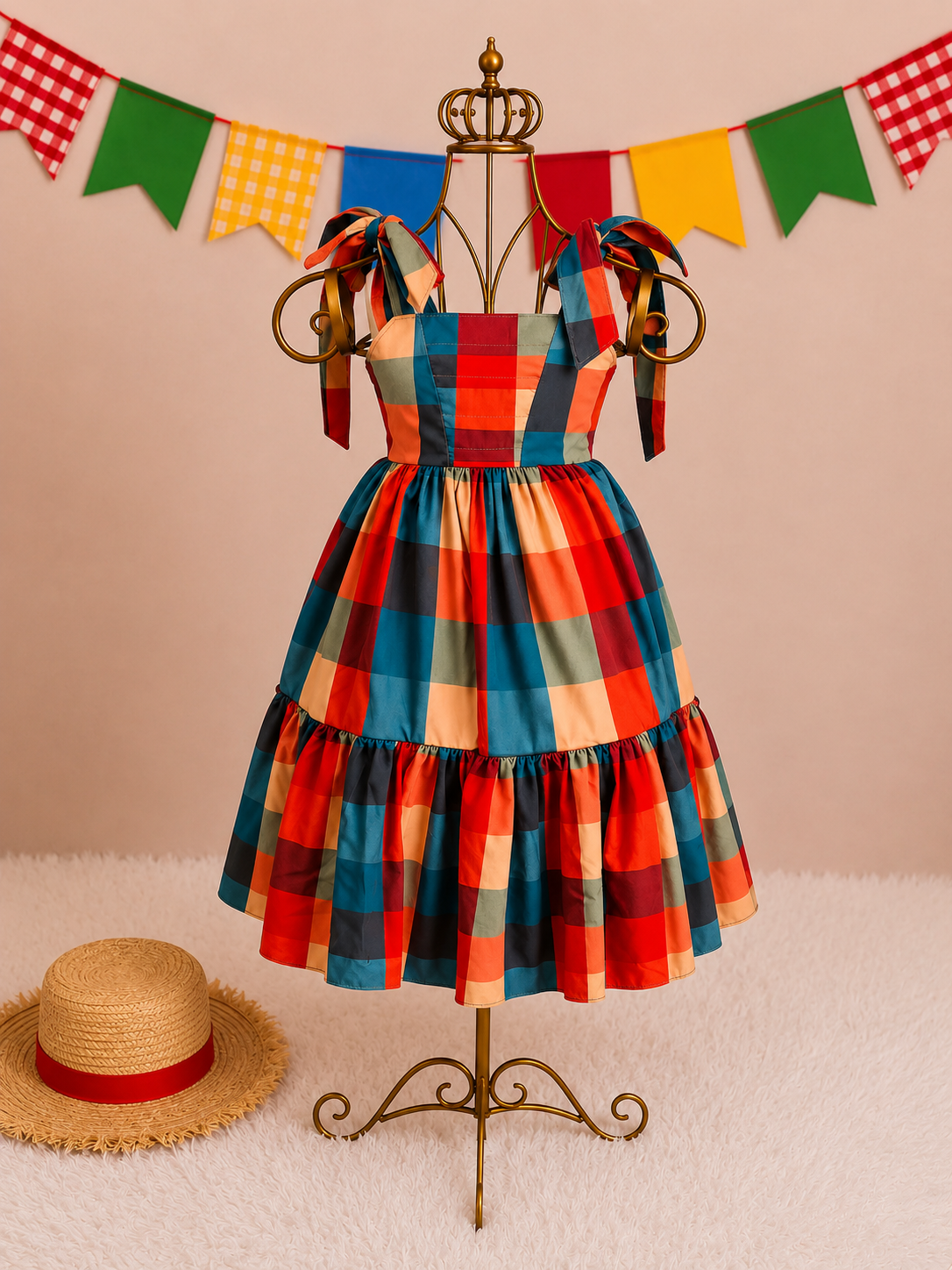 Vestido Arraiá Encantado