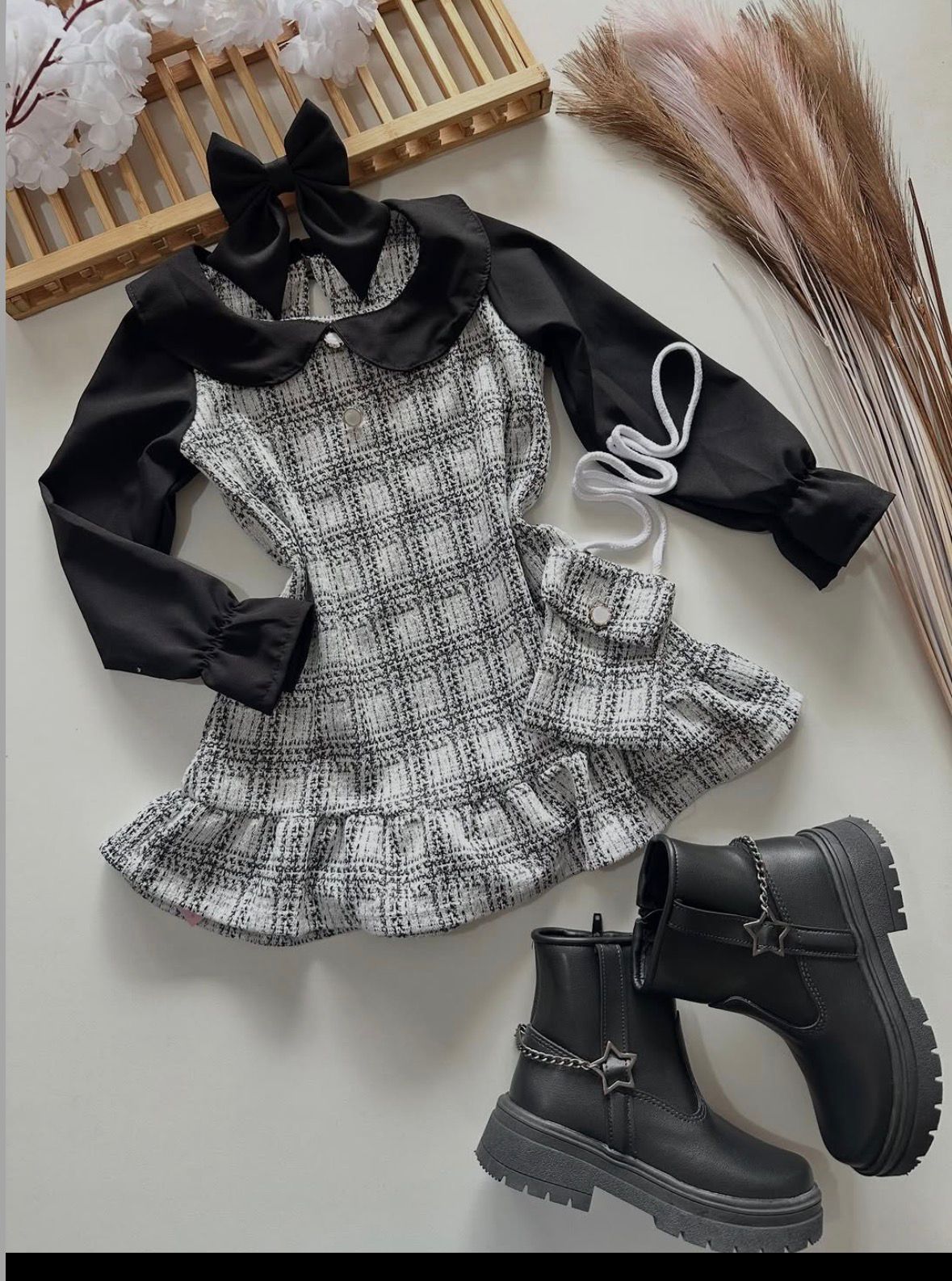 Vestido Madeline preto