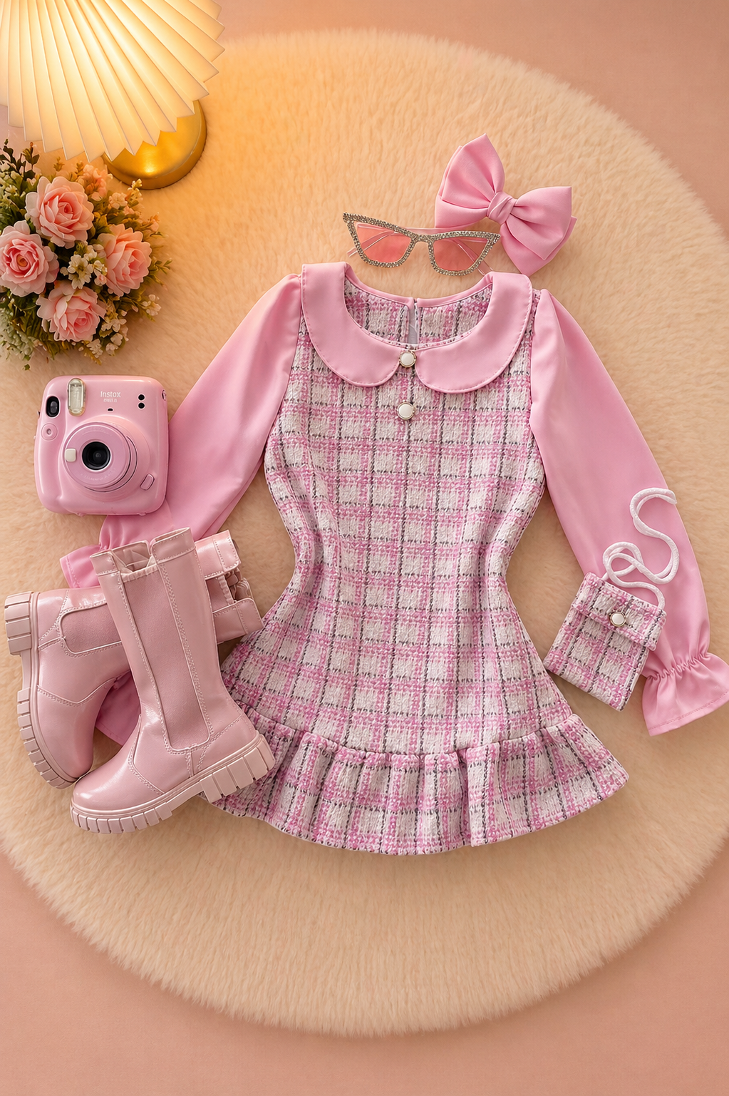 Vestido Madeline rosa