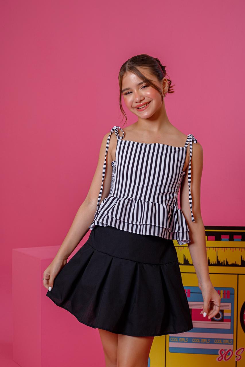 Combinadinho Peplum Lastex Anna