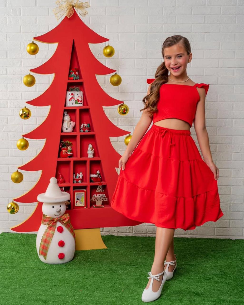 CONJUNTO BIA VERMELHO