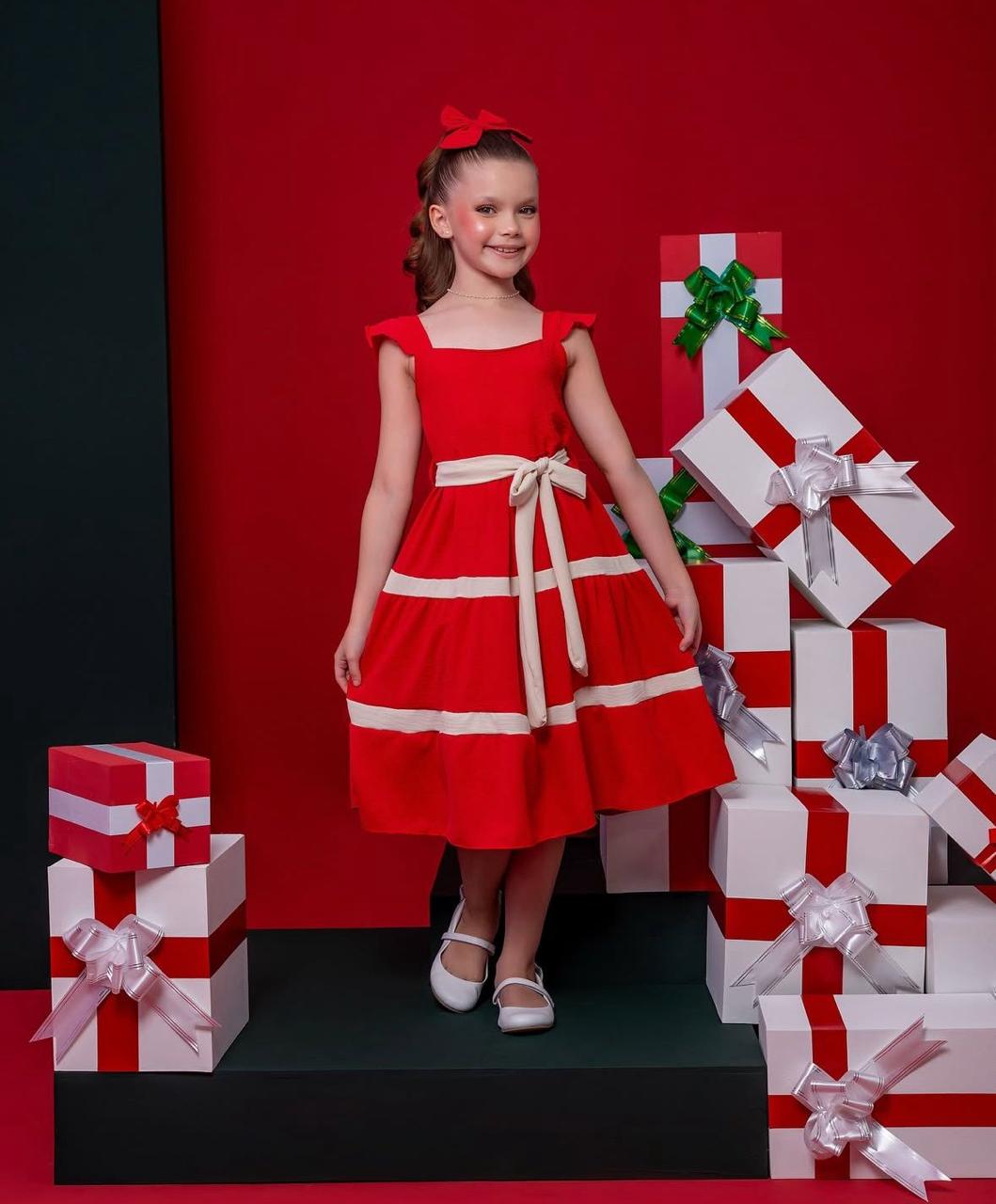 PROMOÇÃO-VESTIDO ENCANTO--PROMOÇAO- VERMELHO