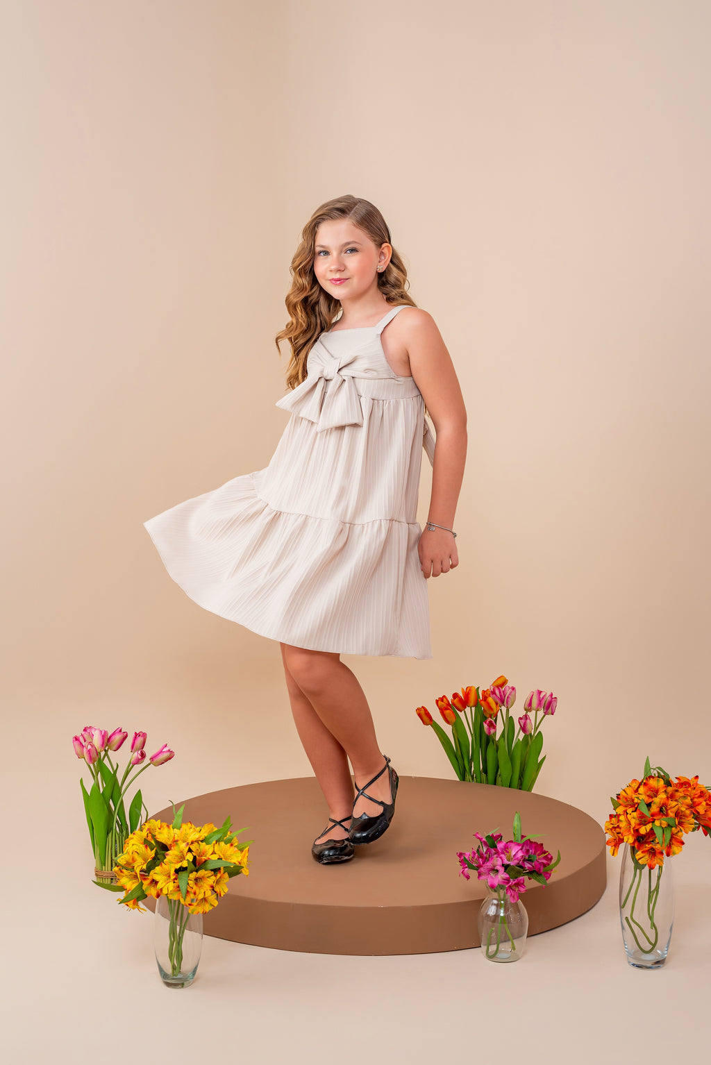 Vestido Ingrid Nude