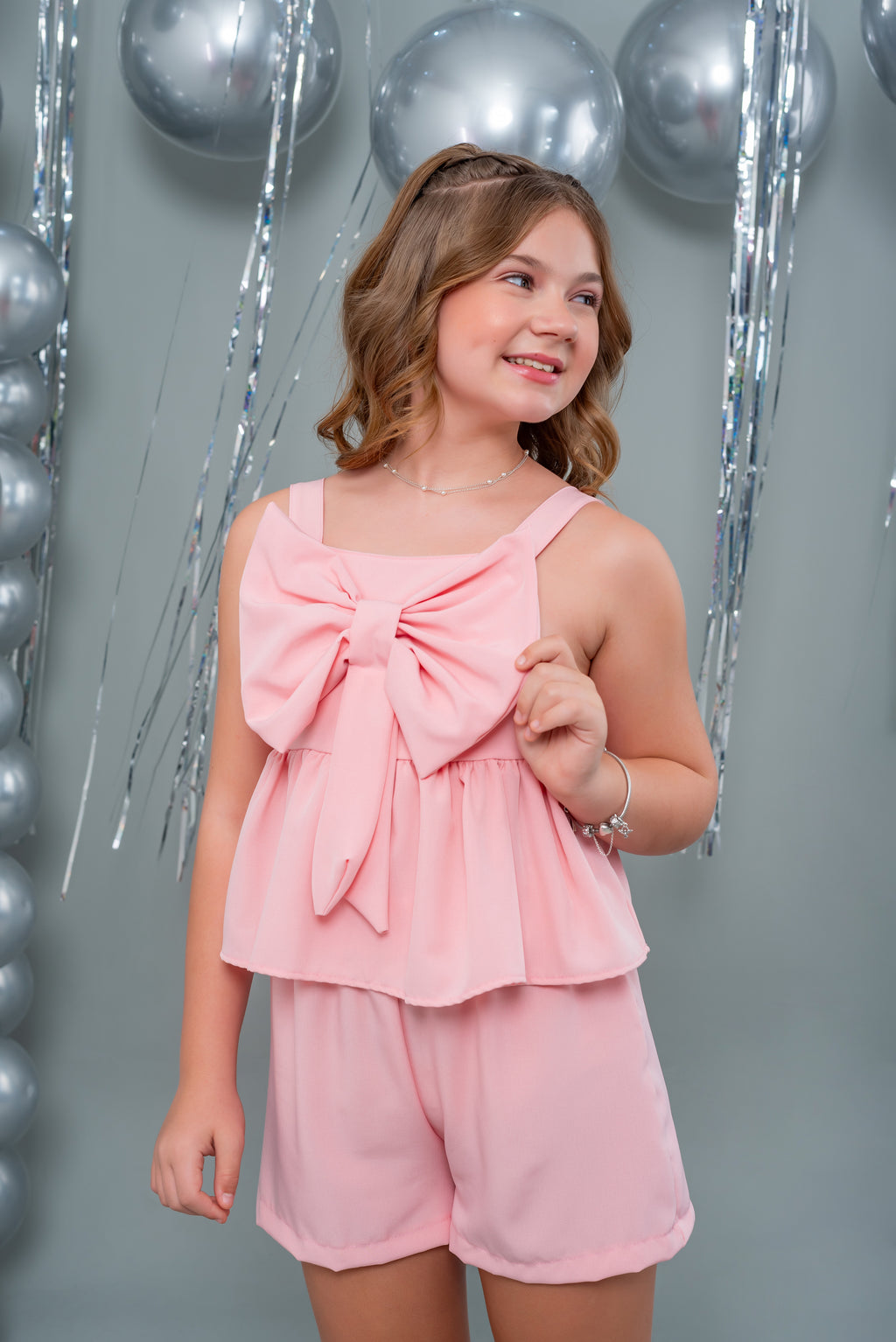 Conjunto Hellen rosa