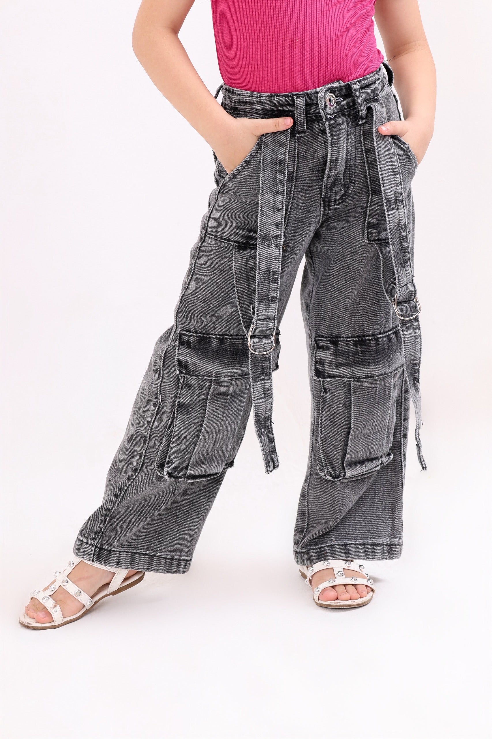 CALÇA BLACK INFANTIL (PRETO MARMORIZADO)