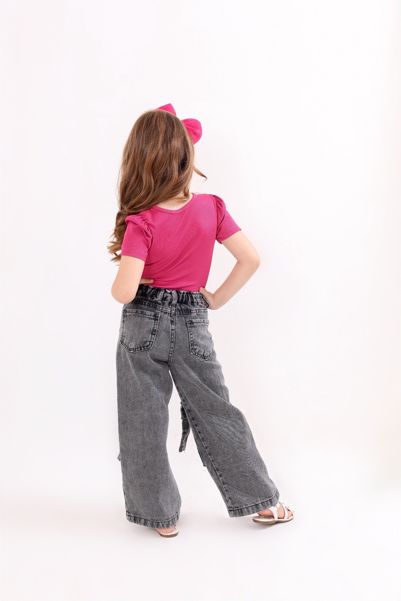 CALÇA BLACK INFANTIL (PRETO MARMORIZADO)