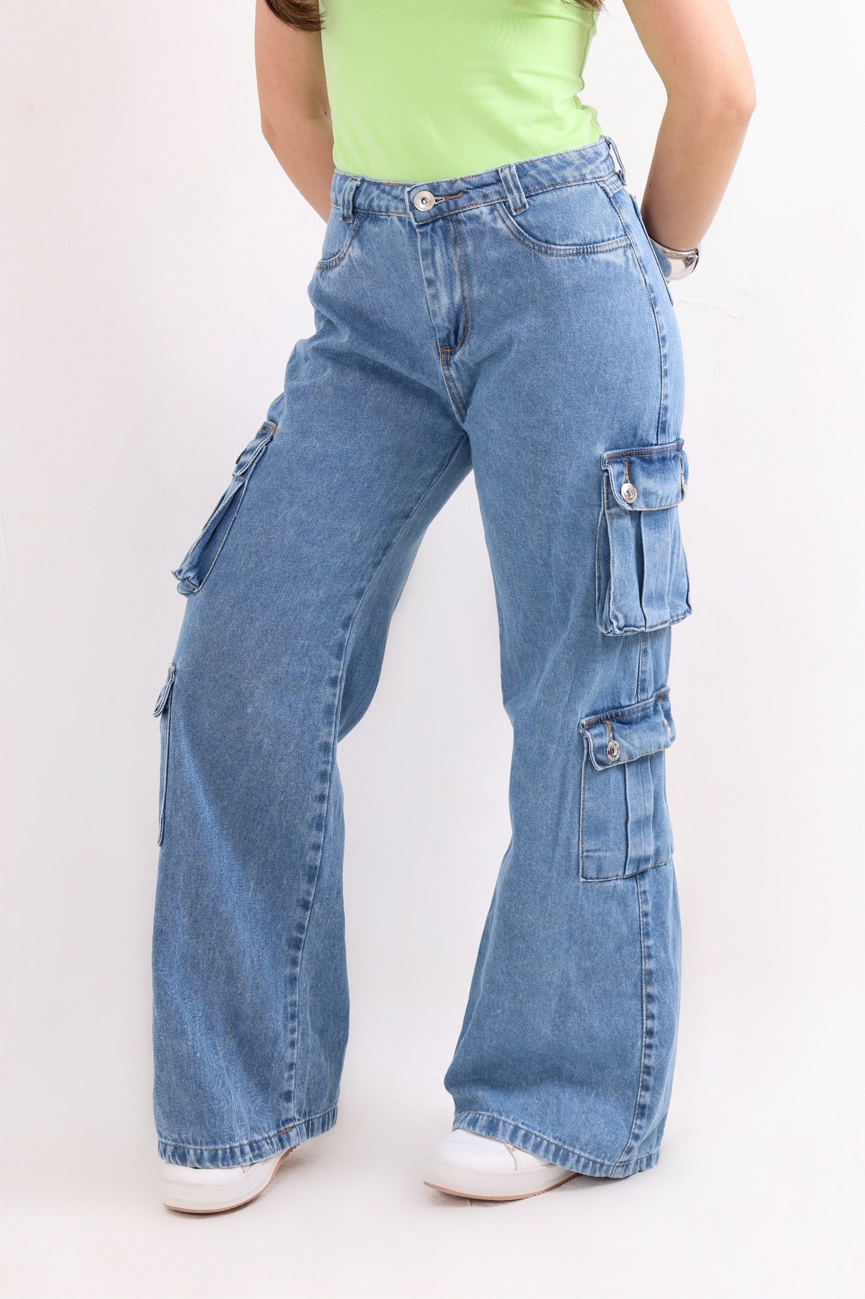 Calça jeans widleg 065