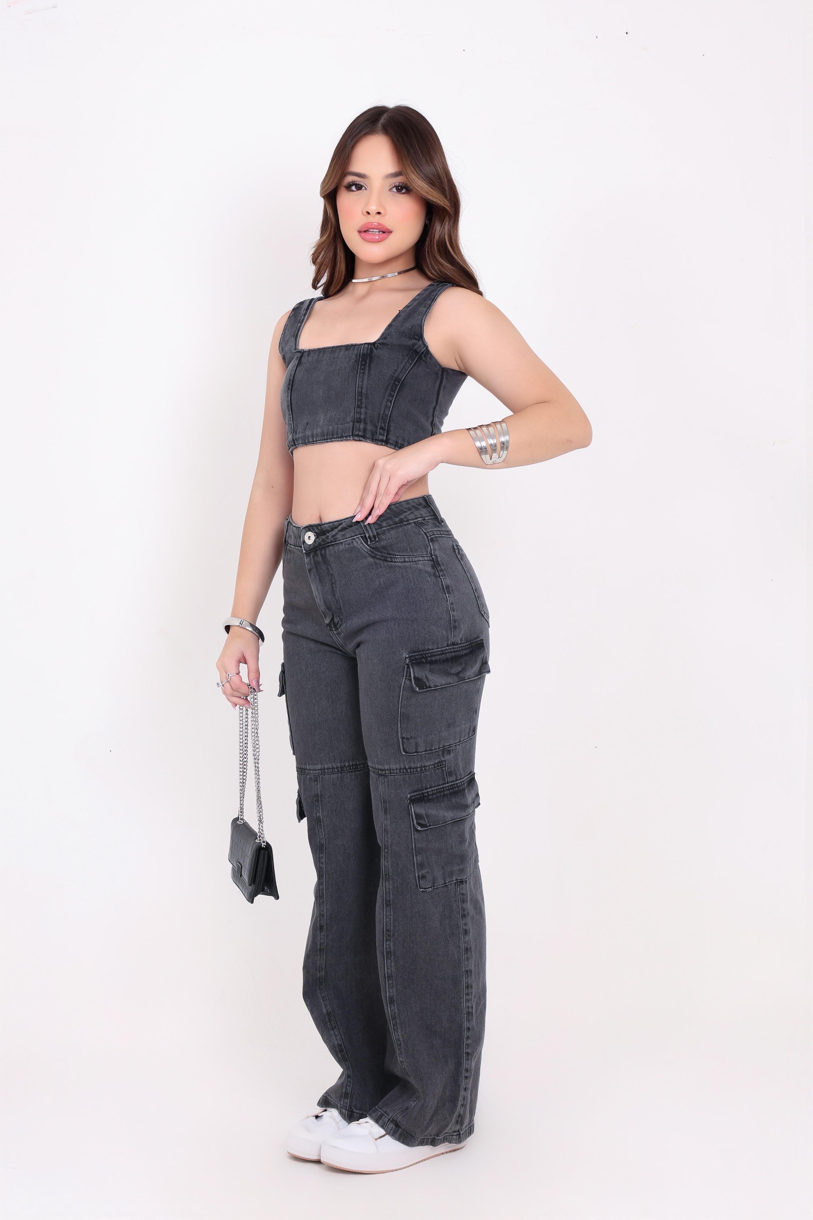 Calça jeans widleg 0027