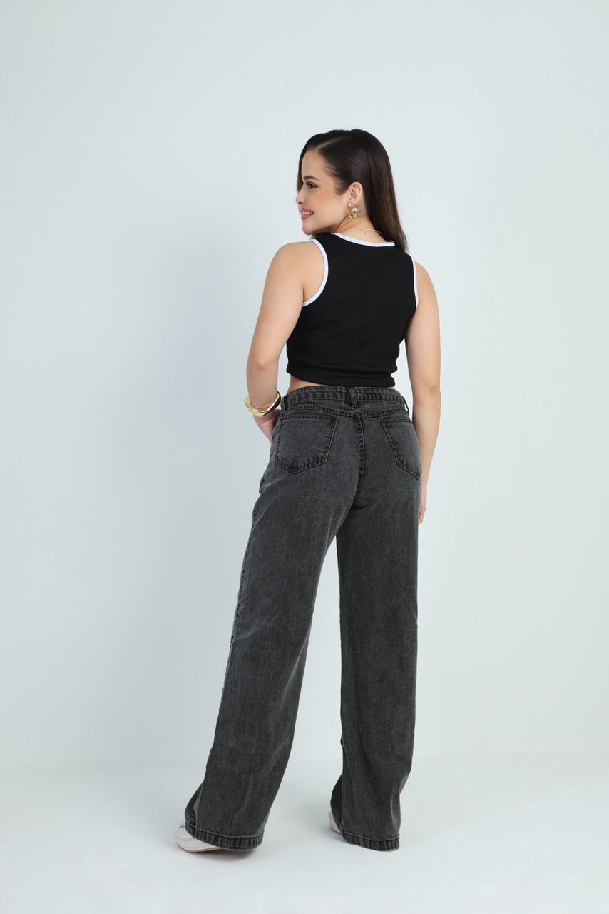 Calça Wide Leg Black – Ref. 186
