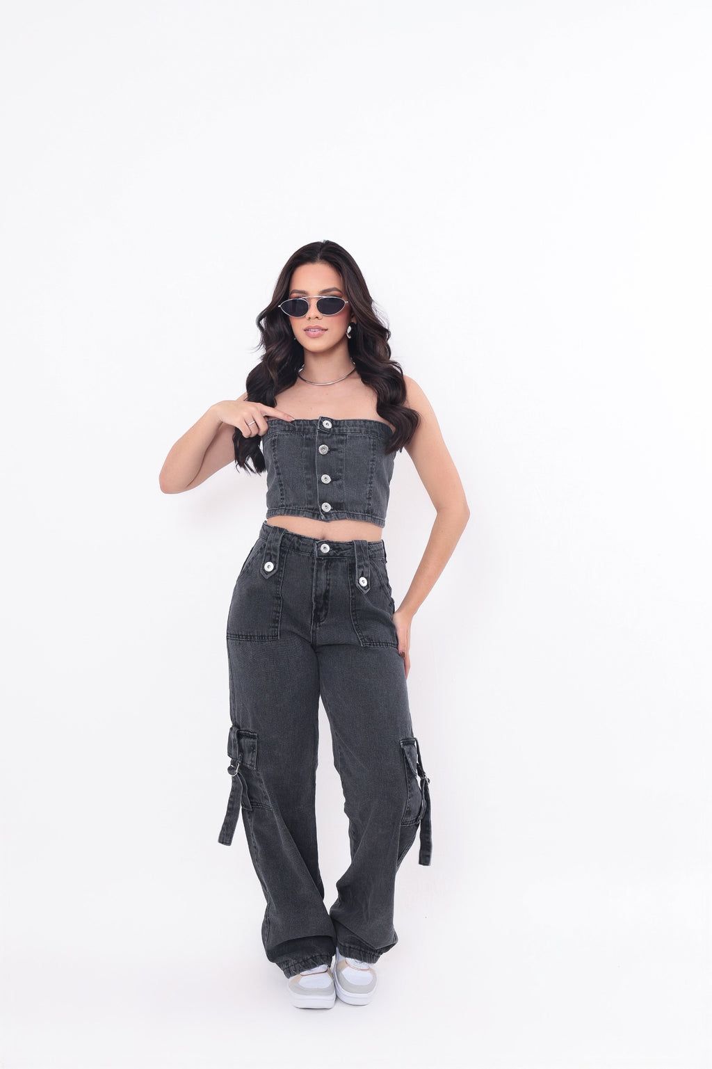 Calça Cargo Black Marmorizada – Ref. 023