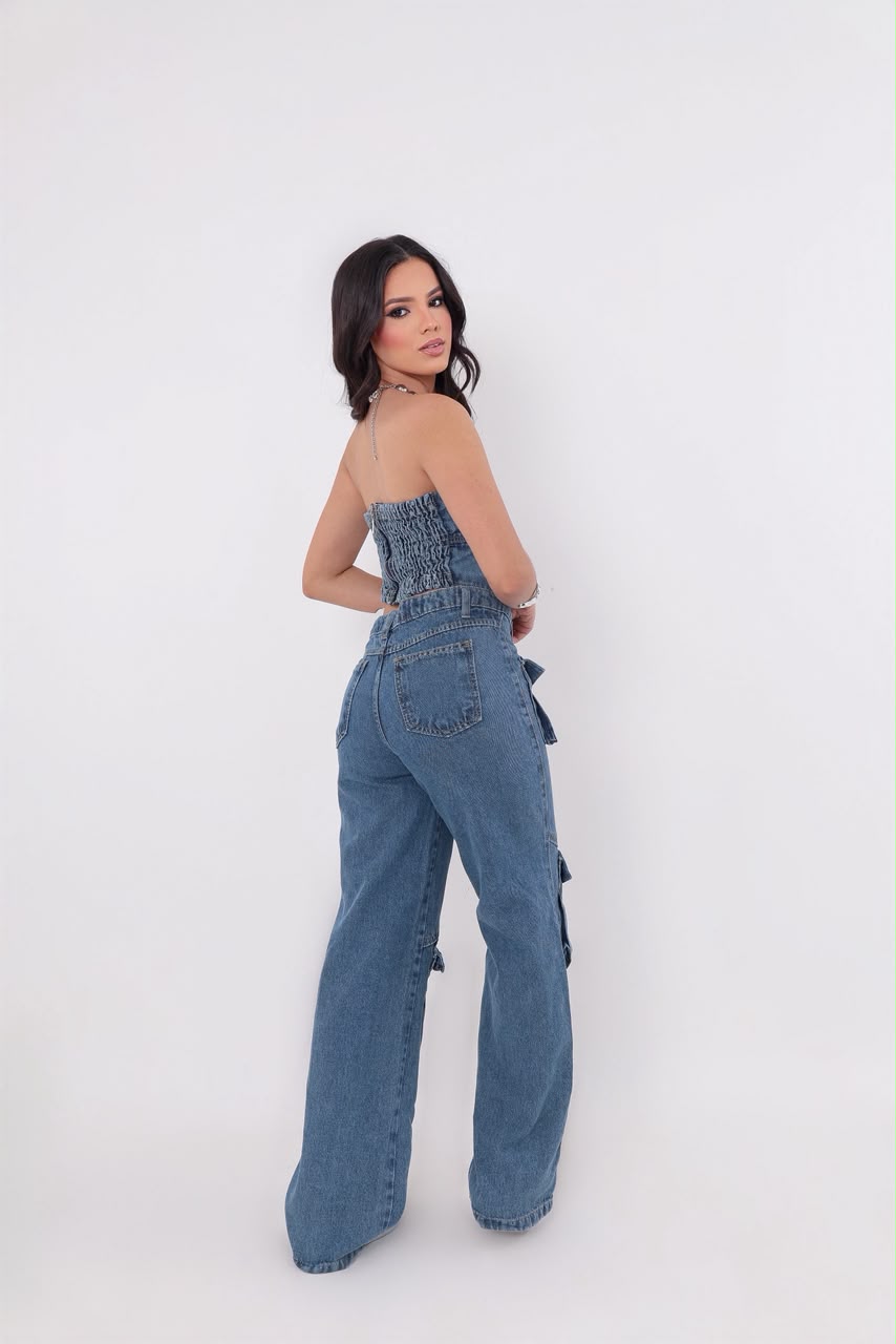 Conjunto Jeans fashion – Ref. 219