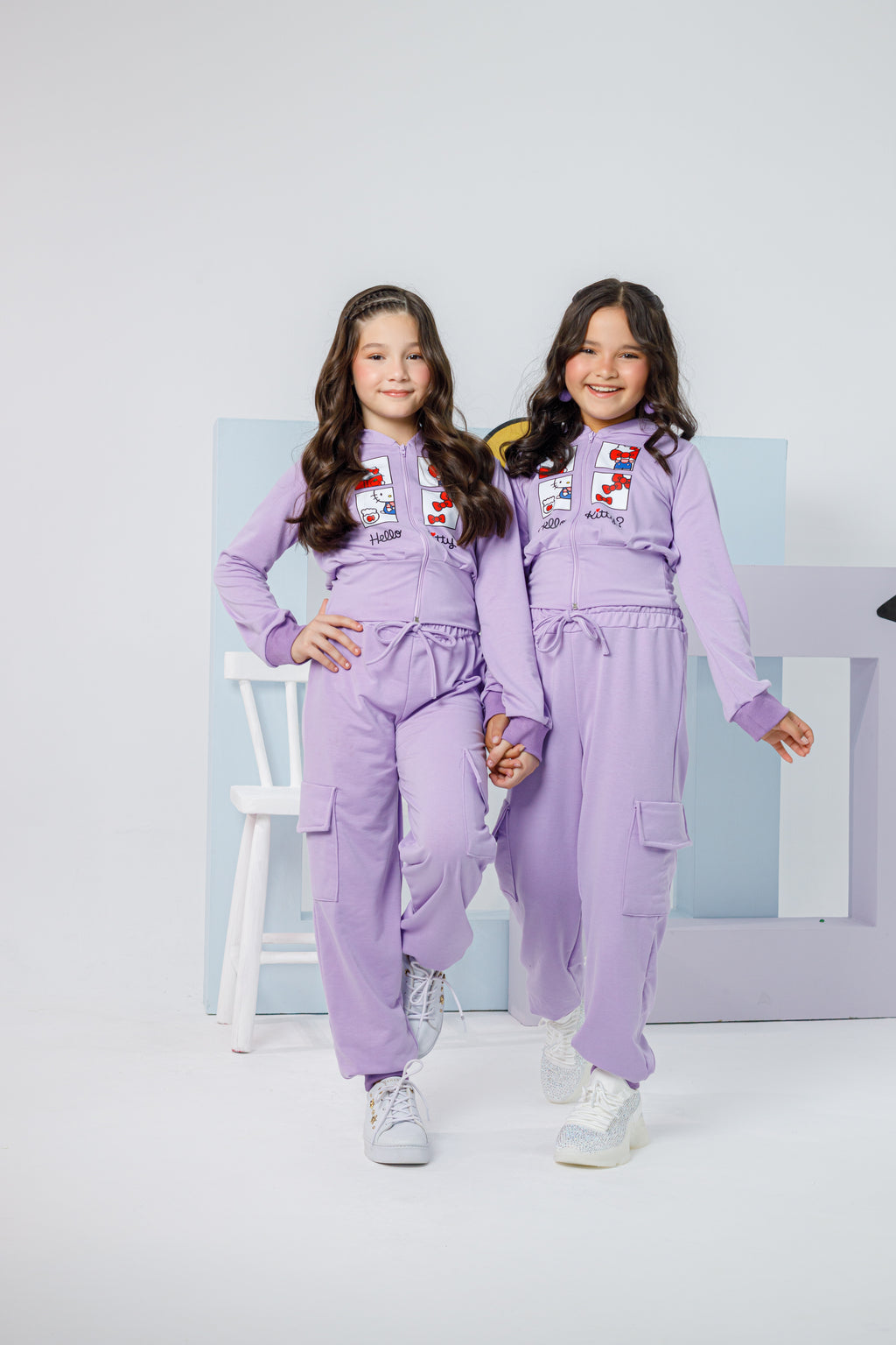 Conjunto HelloKitty lilás