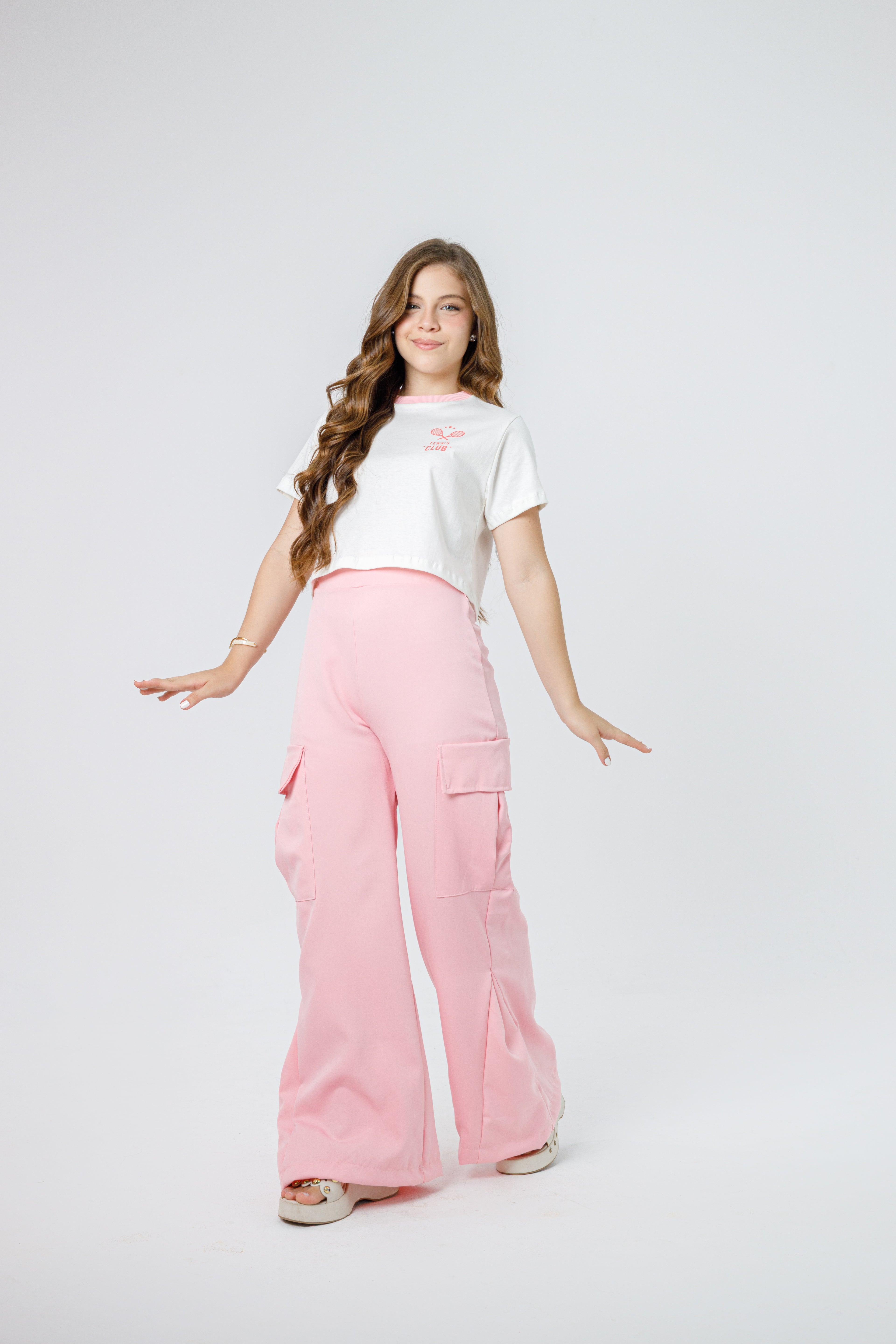 Conjunto Isadora rosa