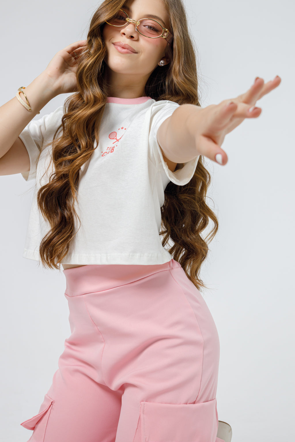 Conjunto Isadora rosa