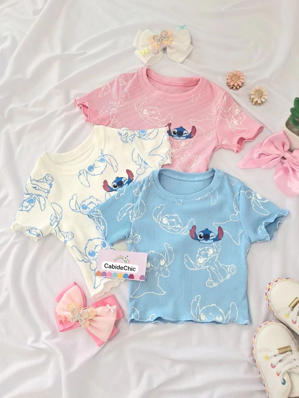 Blusa Infantil Stitch