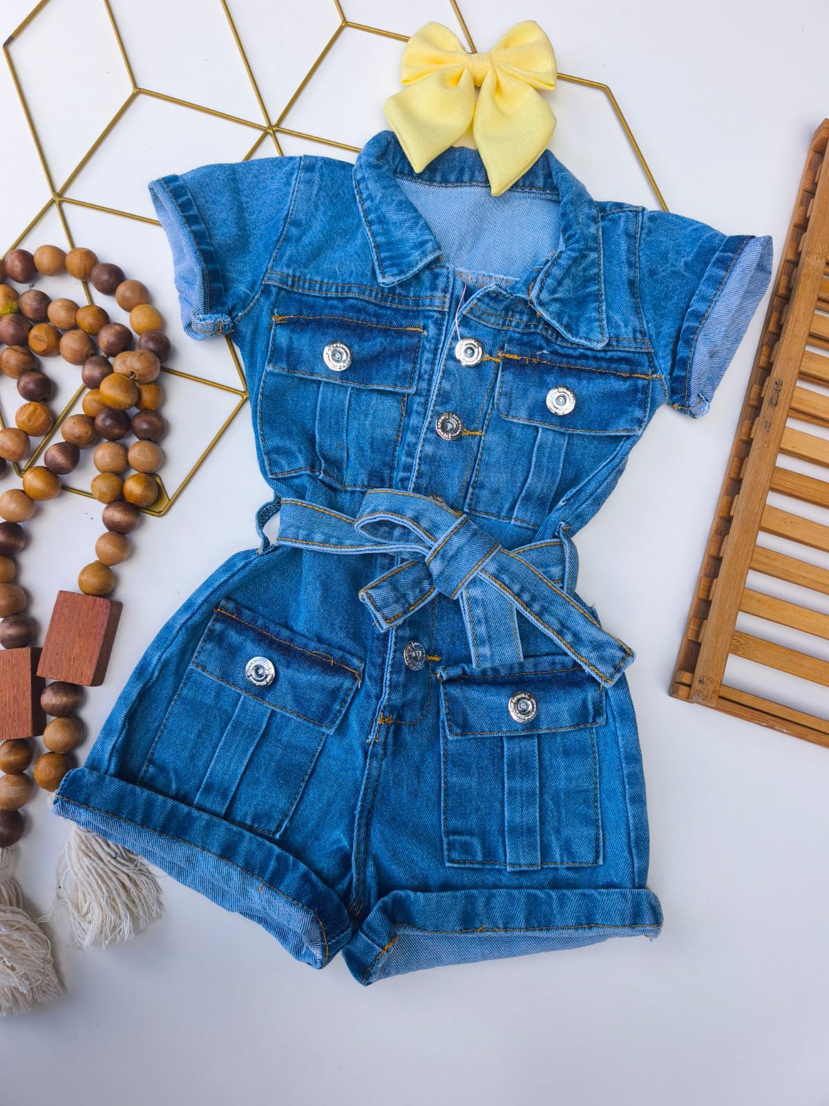 Macaquito jeans bolsos cargo