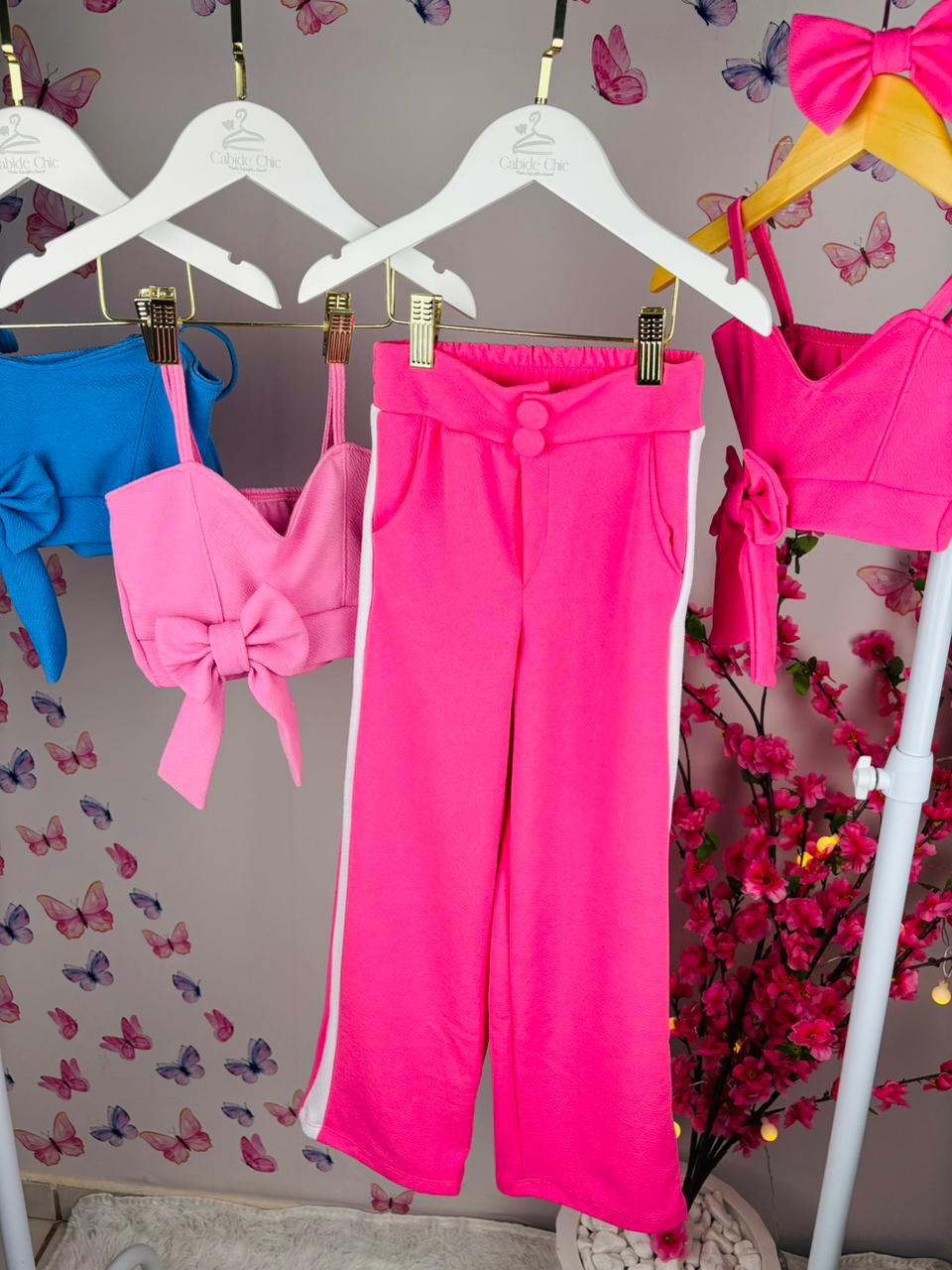 Conjunto Top Coração
