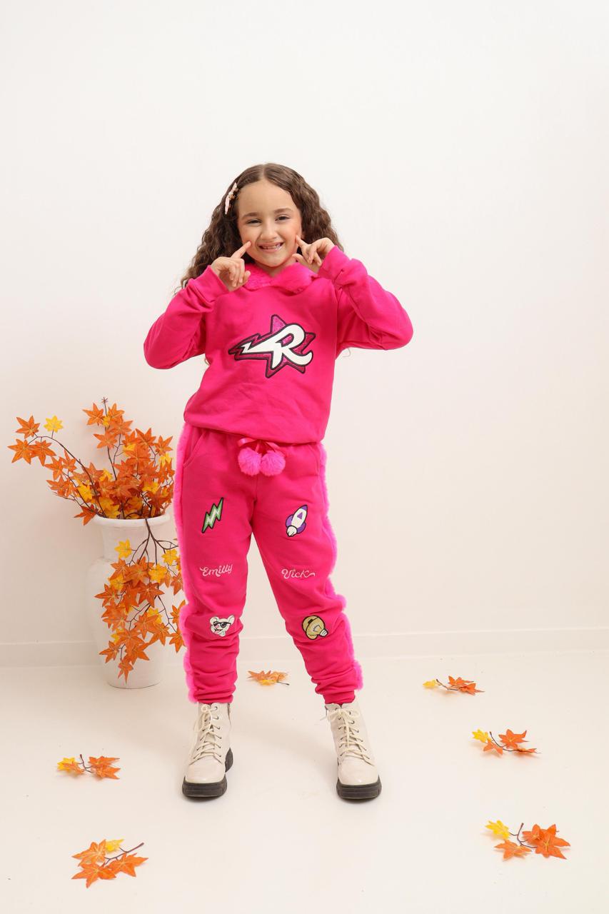 Conjunto de moletom EMILLY pink