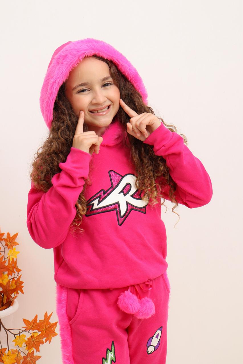 Conjunto de moletom EMILLY pink