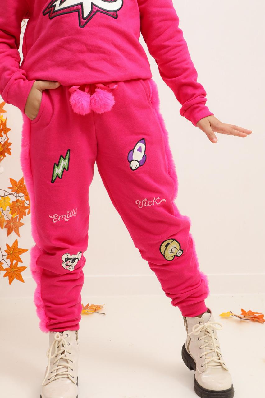 Conjunto de moletom EMILLY pink