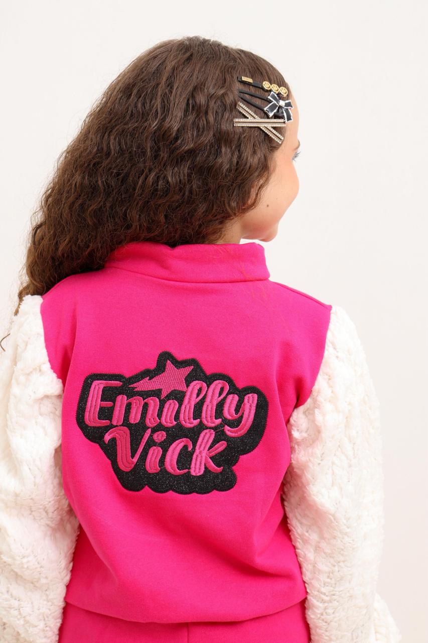 Conjunto Moletom de zíper Emilly Vick