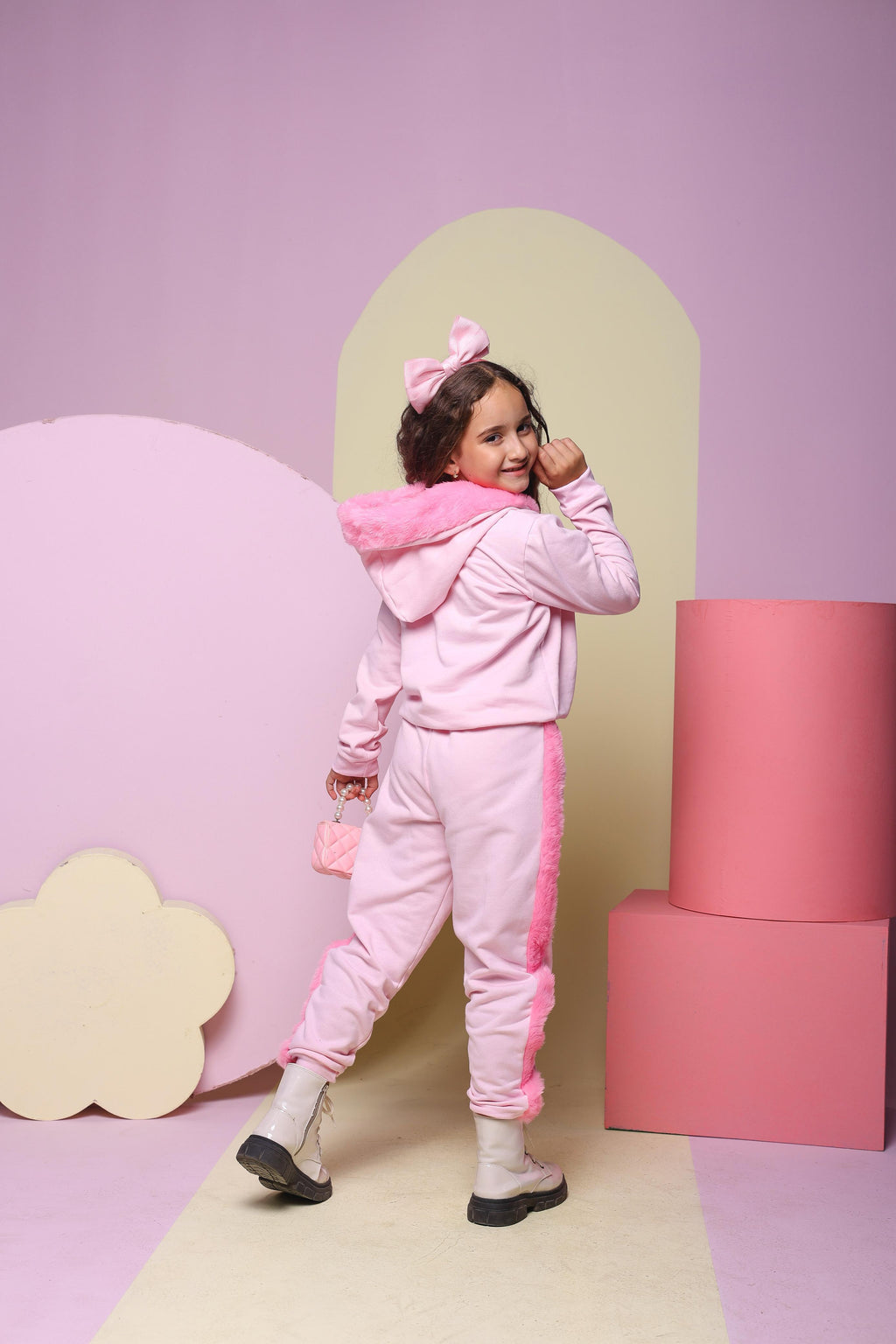 Conjunto moletom Hello kitty rosa
