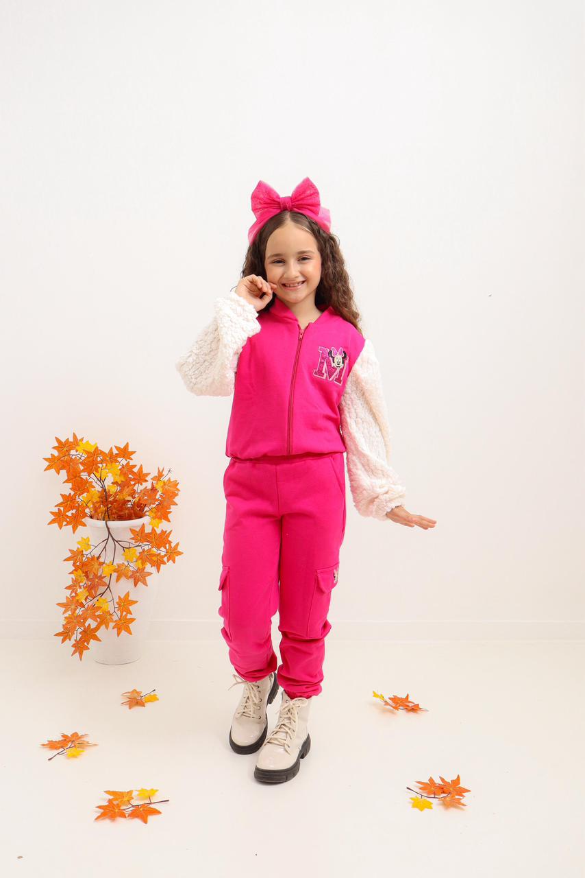 Conjunto Moletom de zíper MINNIE