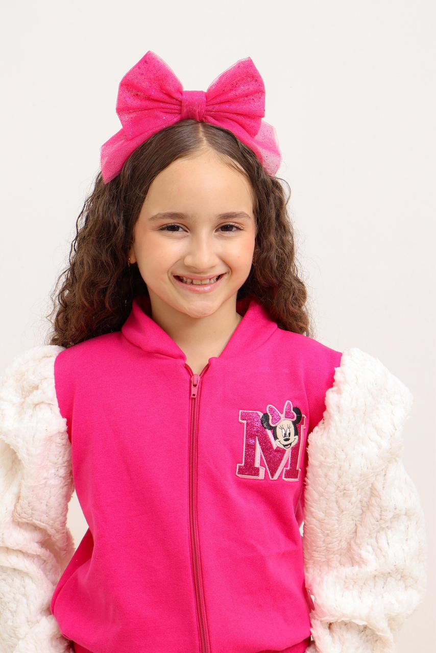 Conjunto Moletom de zíper MINNIE