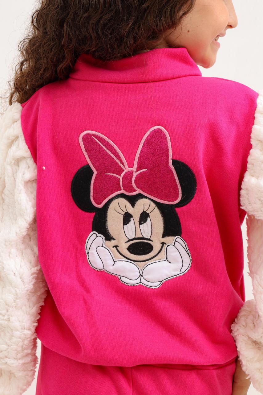 Conjunto Moletom de zíper MINNIE