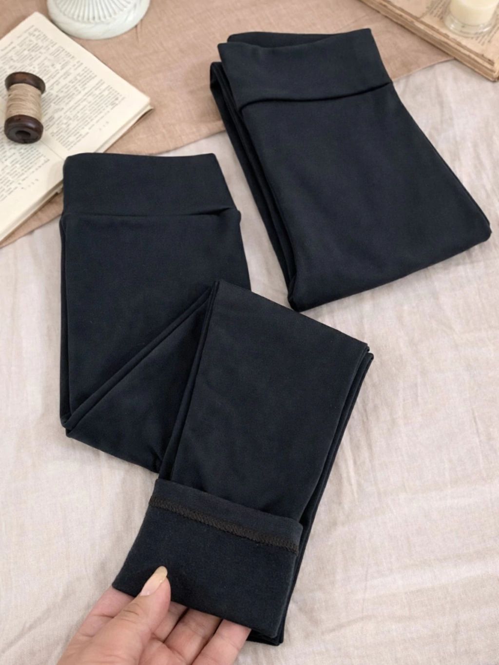 LEGGING PRETA SUPLEX FLANELADO