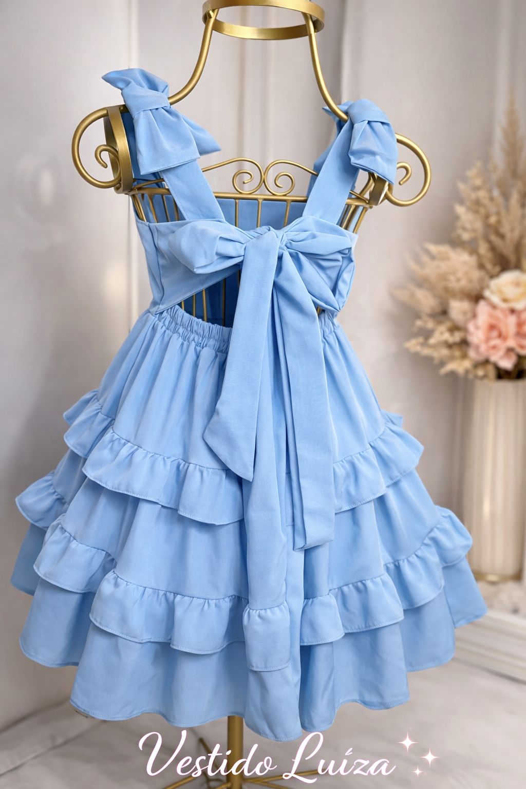 VESTIDO Luiza AZUL