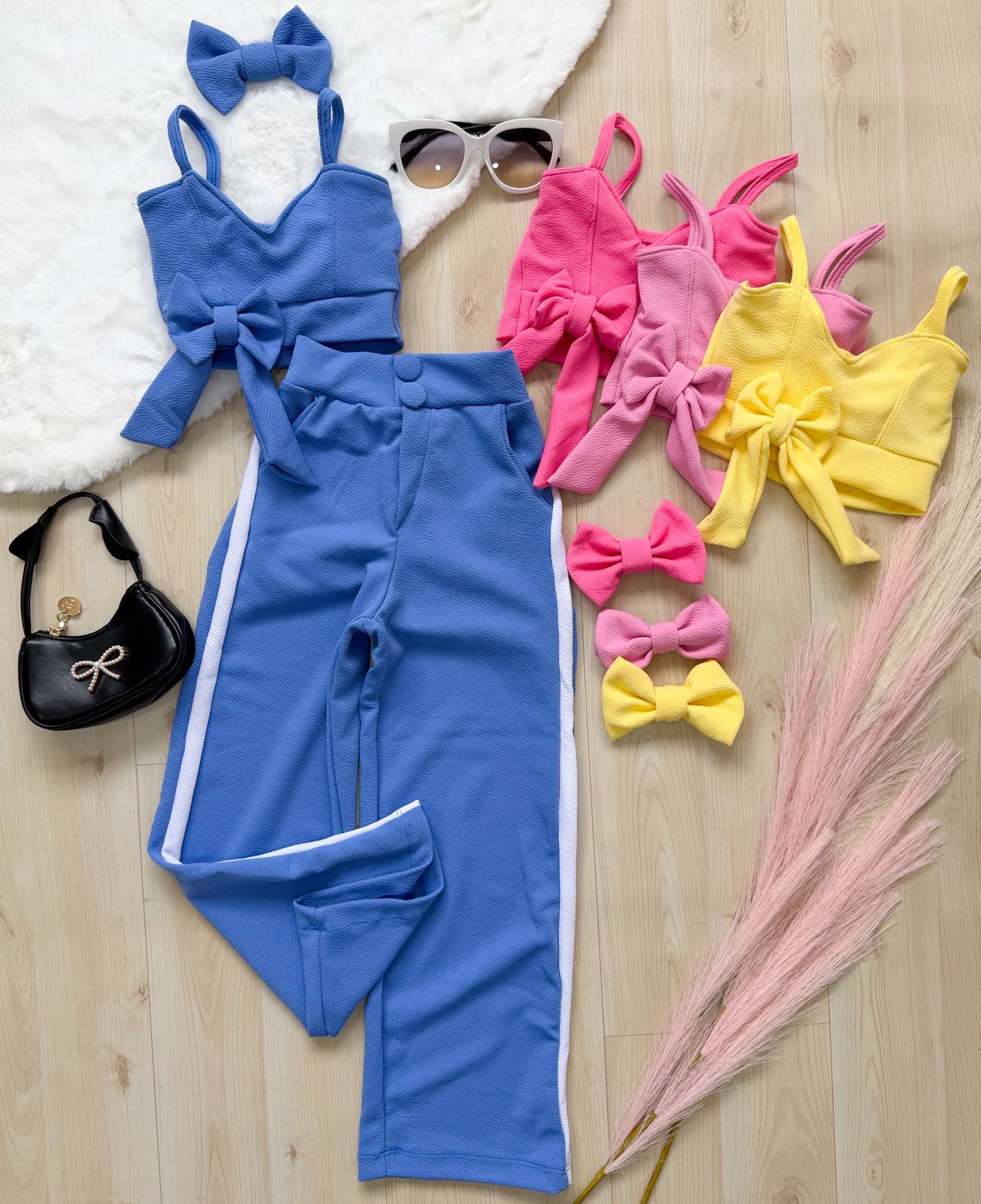 Conjunto Top Coração