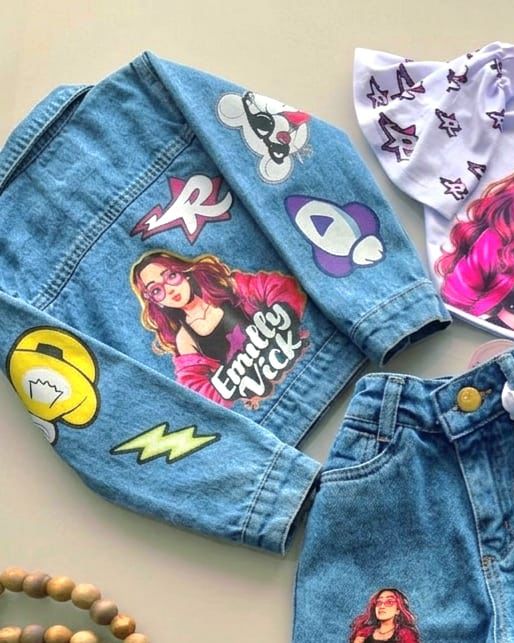 Jaqueta jeans Emilly vick