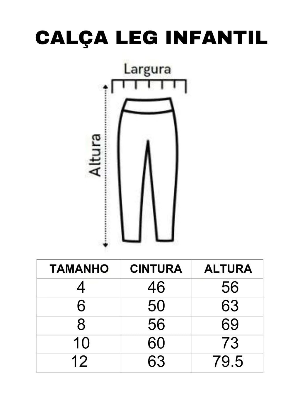 LEGGING PRETA SUPLEX FLANELADO