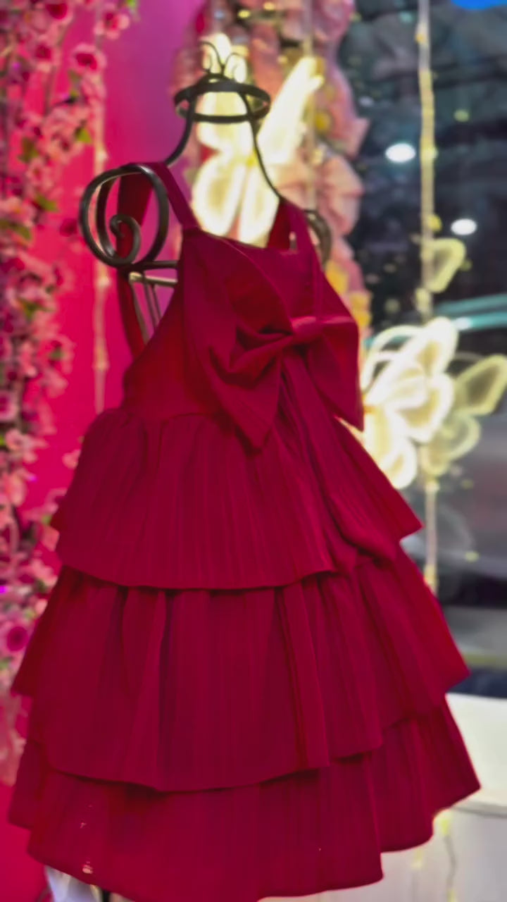 Vestido laço vermelho