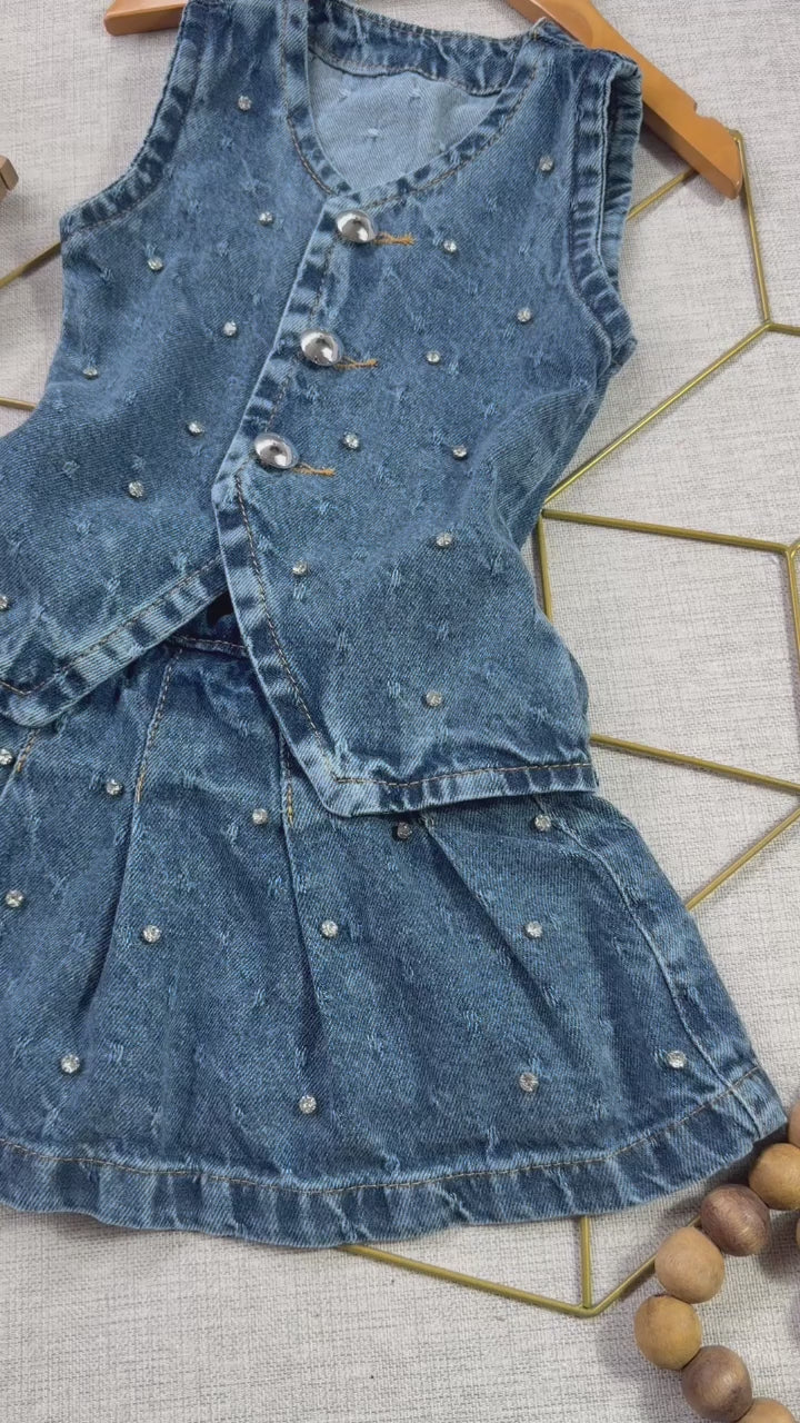 CONJUNTO CRISTAIS JEANS ✨