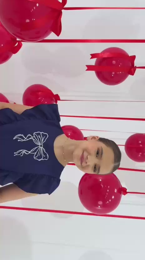 PROMKOÇÃO-Macacão Glamour laço