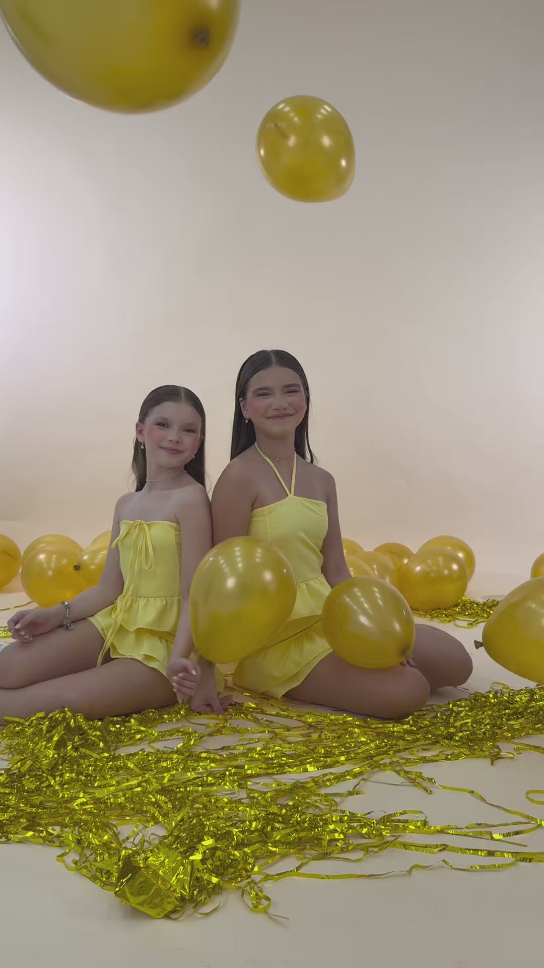 Conjunto bibi moça AMARELO