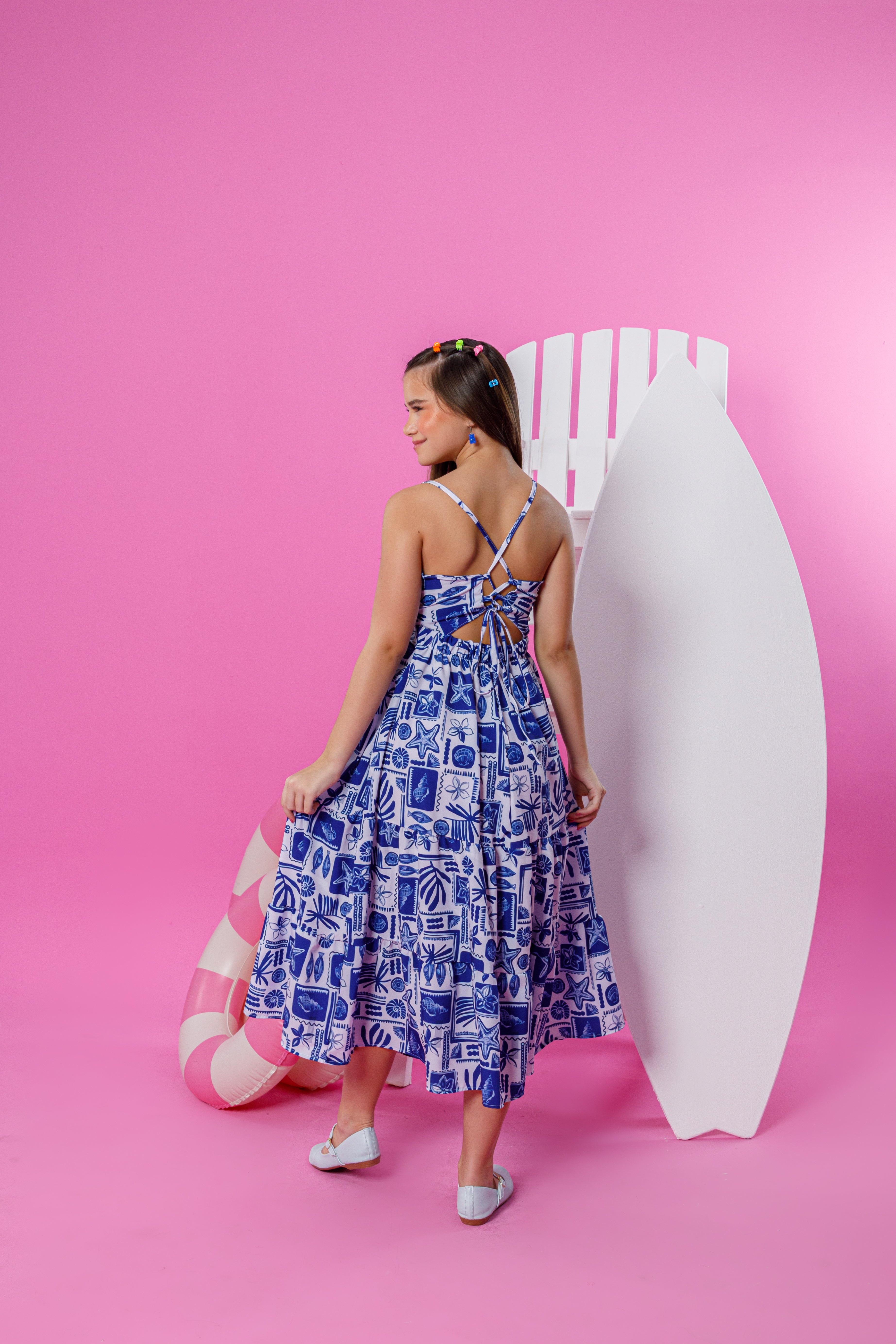 Vestido Gabriela azul